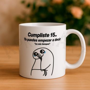 Tazas Personalizadas - Crisis por Año
