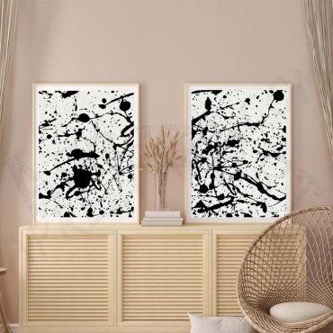 Jackson Pollock - Flowing Darkness