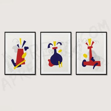 Joan Miró - Japanese Elegance - Set de 3