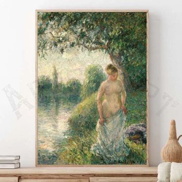 Camille Pissarro - El bañista