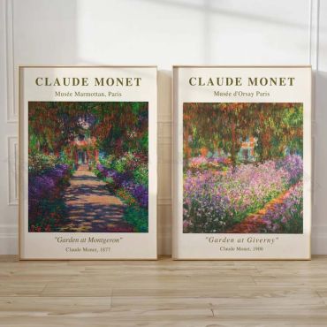 Claude Monet - Grounds - Set de 2