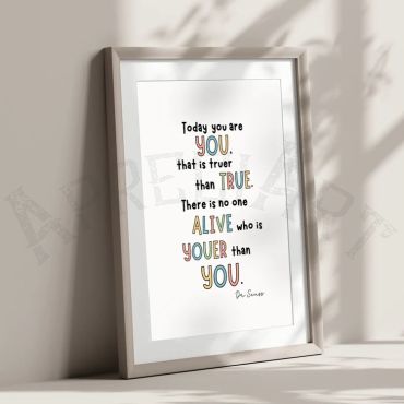 Dr Seuss - Today it is You