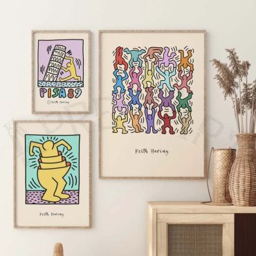 Keith Haring - Body and Essence - Set de 3