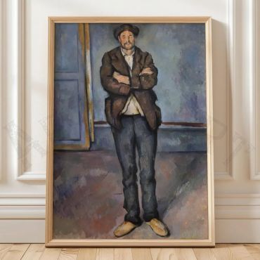 Paul Cézanne - Paysan Debout les Bras Croisés