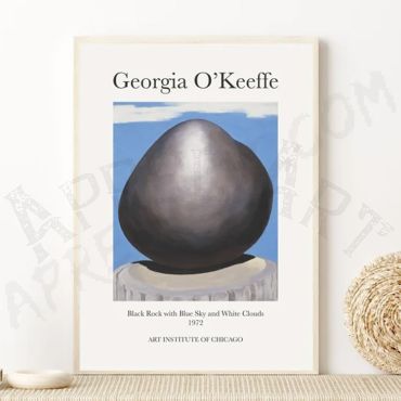 Georgia O'Keeffe - Black Rock
