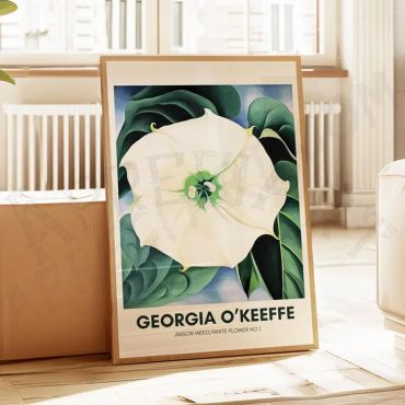 Georgia O'Keeffe - Jimson Weed White Flower