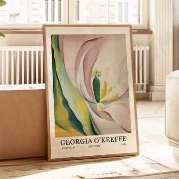Georgia O'Keeffe - Pink Tulips