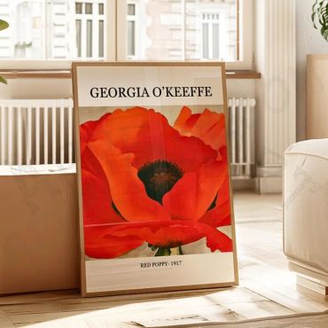 Georgia O'Keeffe - Red Poppy