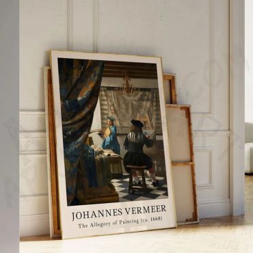 Johannes Vermeer - The allegory of Painting