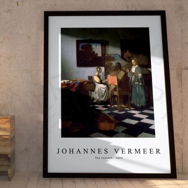 Johannes Vermeer - The Concert