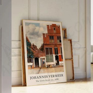 Johannes Vermeer - The little Street