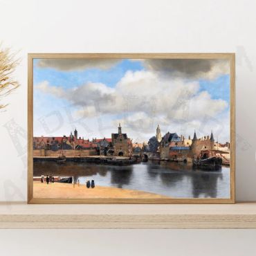 Johannes Vermeer - View of Delft