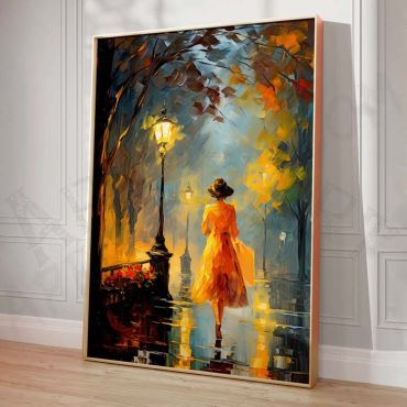 Leonard Afremov - Mujer bajo la lluvia