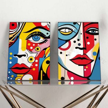 Roy Lichtenstein - Pop Portrait