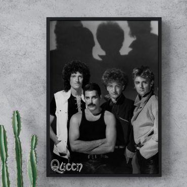Cuadros de Música - Queen Black and White