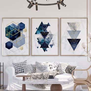 Cuadros para Sala - Geometría Viva