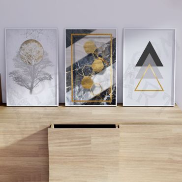 Cuadros para Sala - Geometría Viva