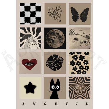 Pósters Aesthetic - Angevil