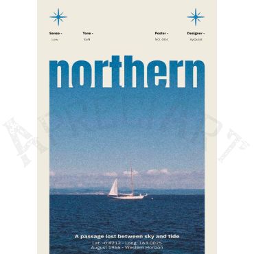 Pósters Aesthetic - Northern