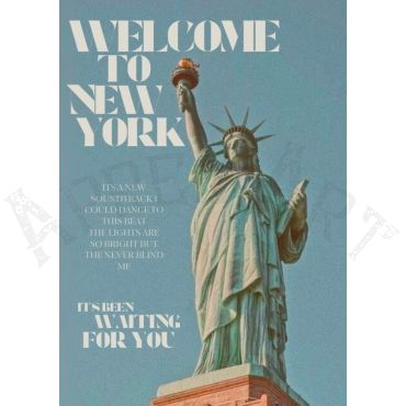 Pósters Aesthetic - Welcome to New York