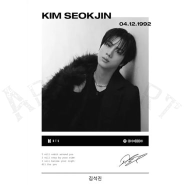 Pósters de BTS -  Kim Seokjin