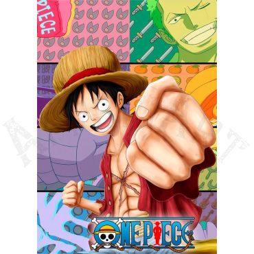 Pósters de One Piece - Nakama Luffy