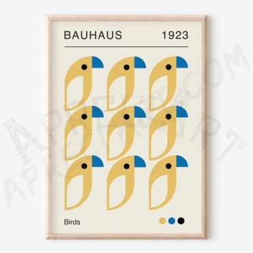 Cuadro Bauhaus - Pájaros 1923