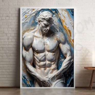 Cuadro de Estatua del Hombre