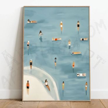 Cuadro de Playa de Verano