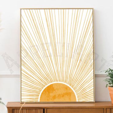 Cuadro de Rayos de Sol