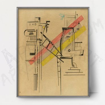 Cuadro de Wassily Kandinsky - Transmisión 1935
