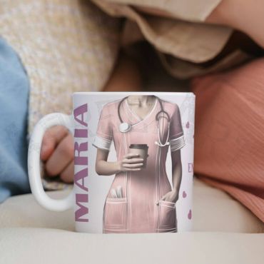 Tazas con Nombre - Enfermera