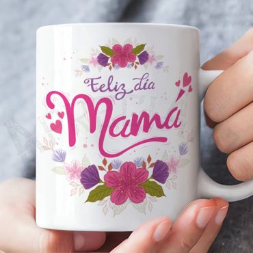Tazas con Nombre - Feliz día mamá