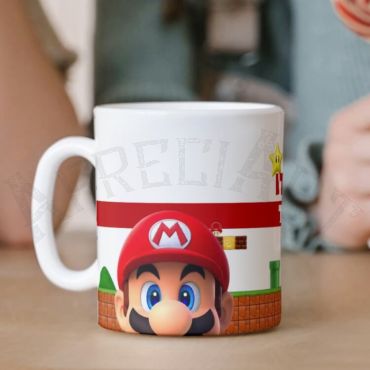 Tazas con Nombre - It's a me Mario