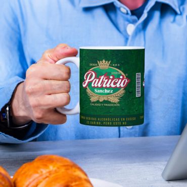 Tazas con Nombre - Pilsen Cerveza