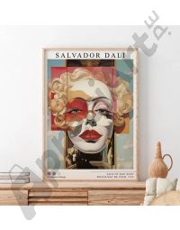 Cuadros de Salvador Dalí - Mujer del Cielo