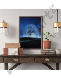 Cuadros de Paisajes - Árbol Nocturno