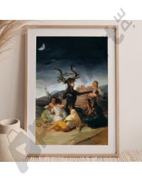Cuadros de Famosos - El Aquelarre de Goya