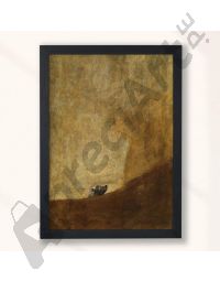 Cuadros de Famosos - El Perro de Goya
