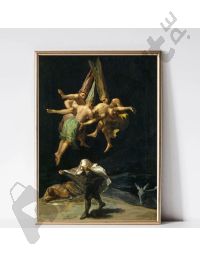 Cuadros de Famosos - Vuelo de Brujas de Goya