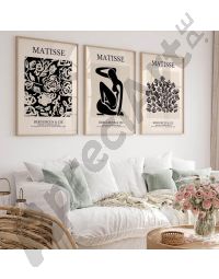 Cuadros de Famosos - Trio II Matisse Set de 3