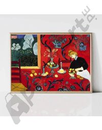 Cuadros de Famosos - La Mesa Roja de Henri Matisse