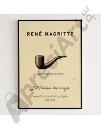 Cuadros de Famosos - La Traición de las Imágenes de René Magritte