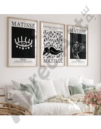 Cuadros de Famosos -  Trio Matisse Set de 3