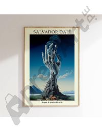 Cuadros de Famosos - Ayuda del Cielo de Dalí