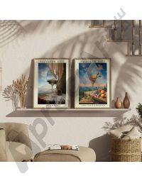 Cuadros de Salvador Dalí - Surrealismo Líquido Set de 2